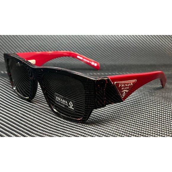 NEW! Prada Men's Black 54mm Sunglasses - Picture 1 of 5